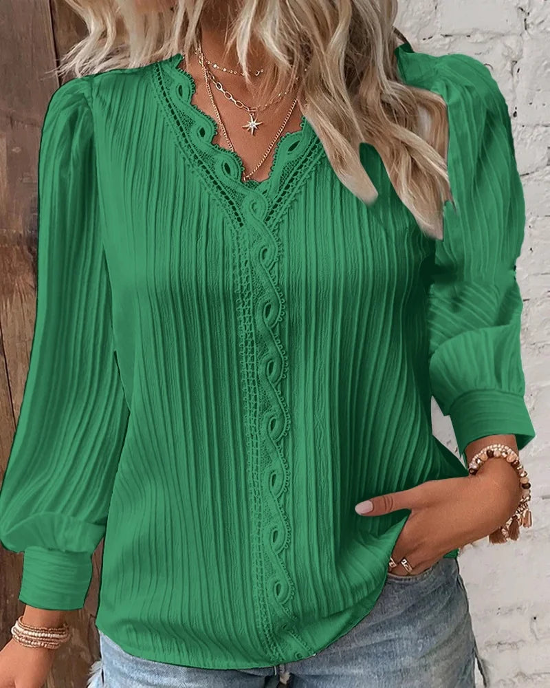 Camisa feminina elegante de verão