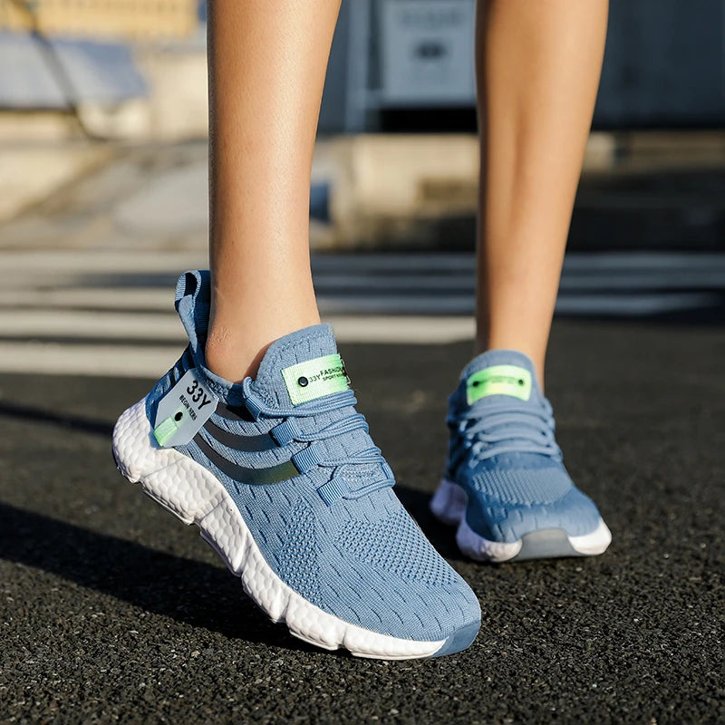 Tênis esportivos casuais femininos
