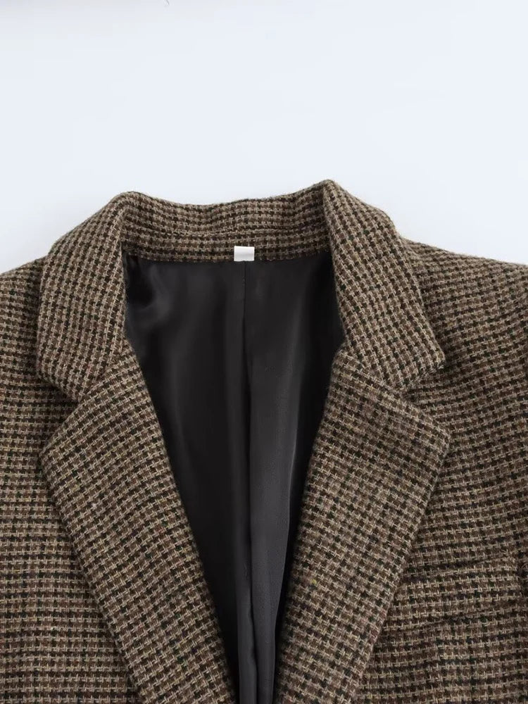Outono e inverno recém chegados feminino elegante e versátil