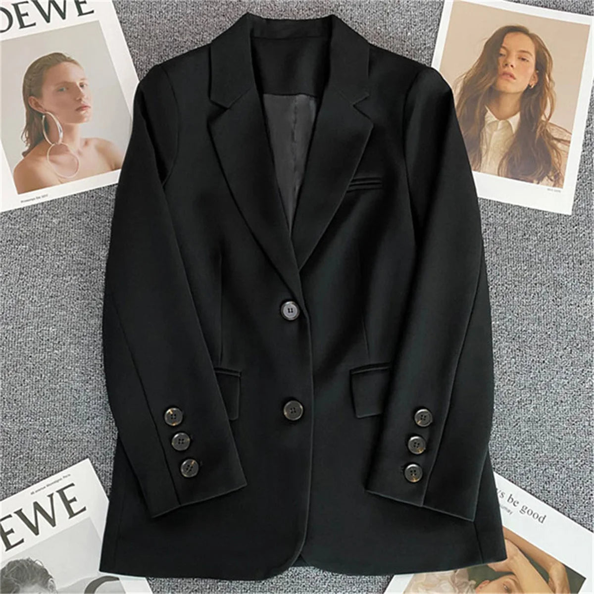 Jaqueta feminina nova na moda coreana