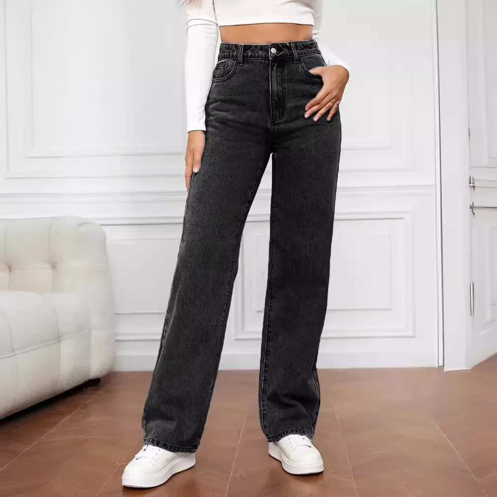 Calça jeans feminina nova moda