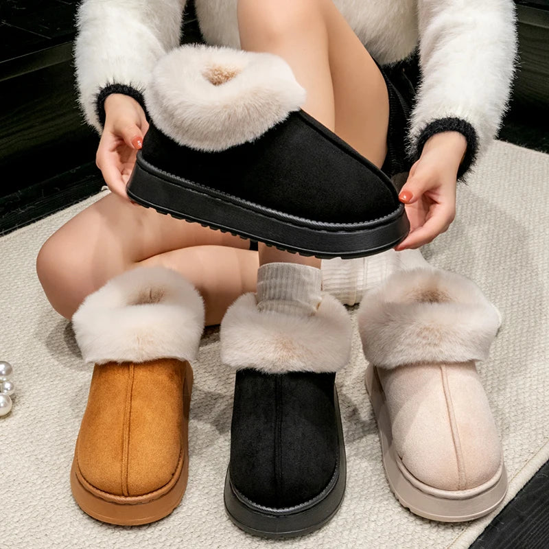 Botas de neve femininas