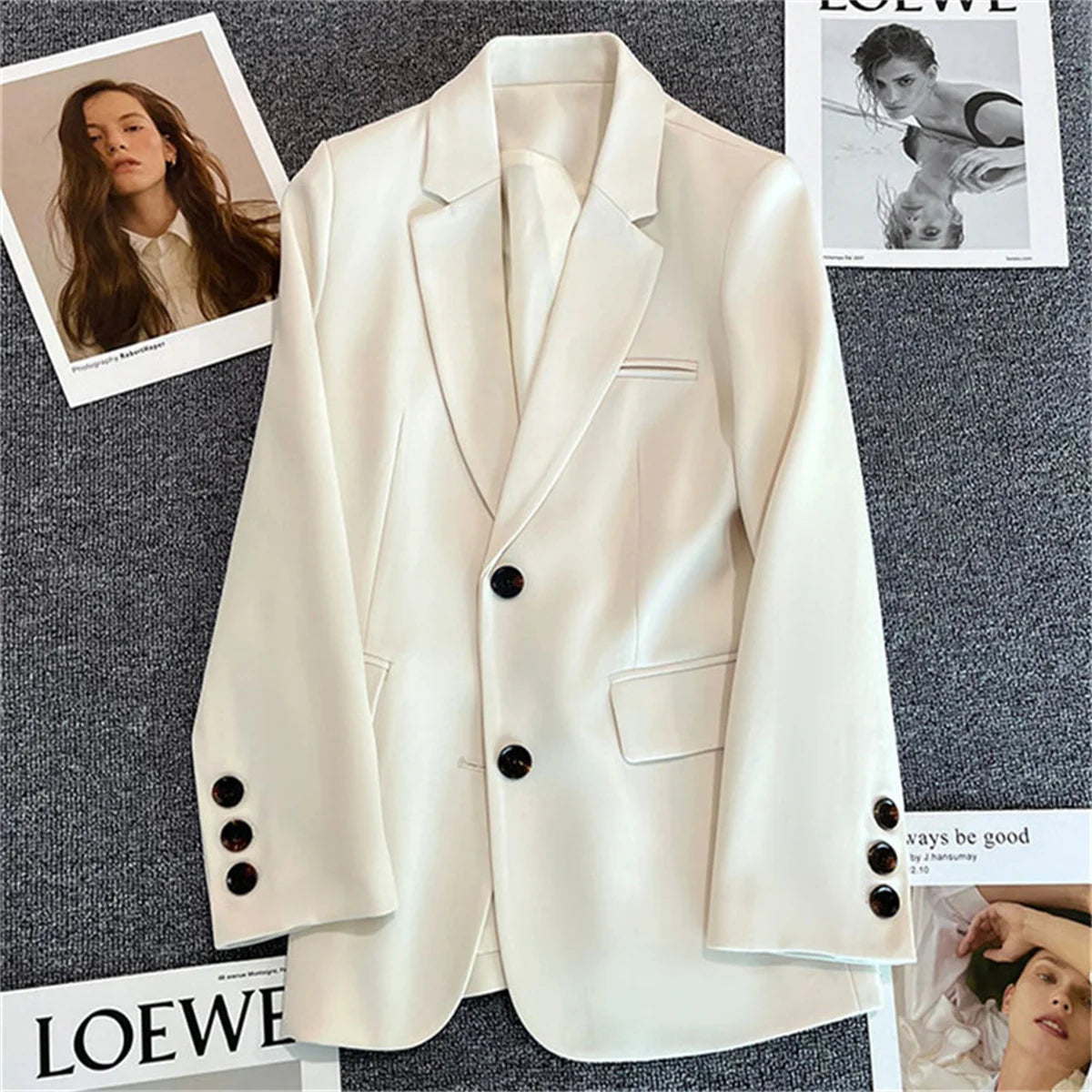 Jaqueta feminina nova na moda coreana