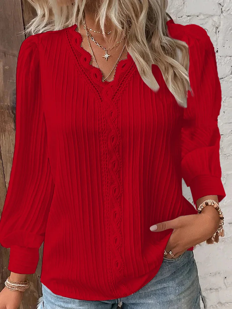 Camisa feminina elegante de verão