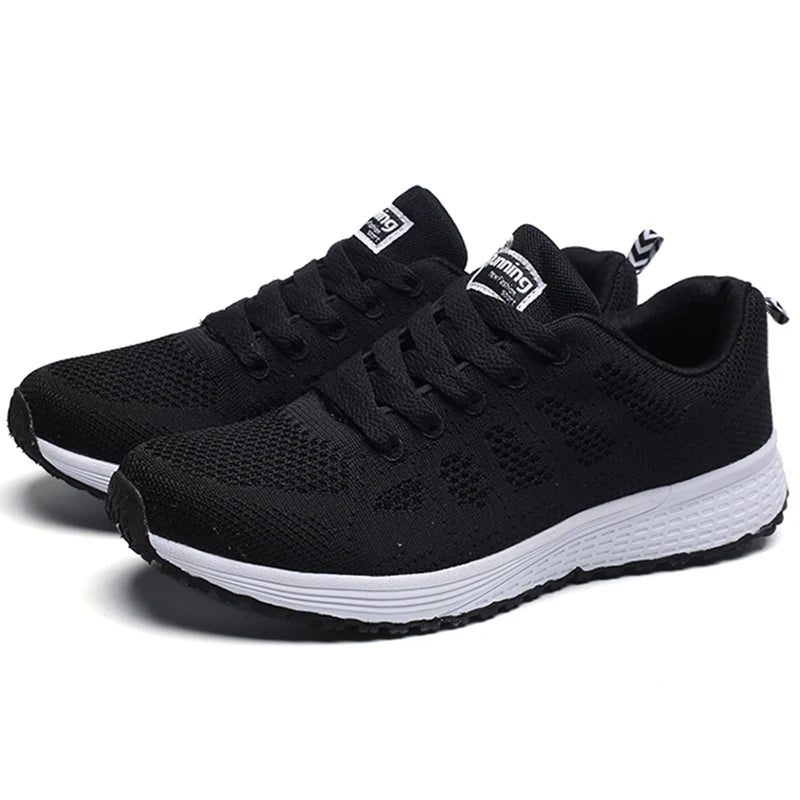 Tênis feminino sapatos mulher casual sapatos esportivos plataforma moda tênis senhoras frete grátis cestas femmes