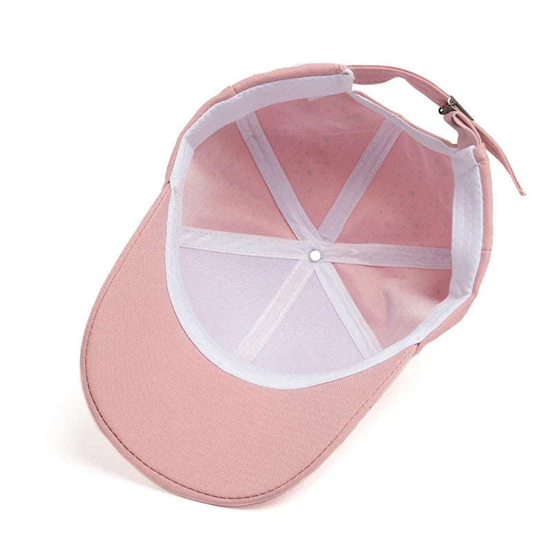 Boné Feminino Gotas de Diamante