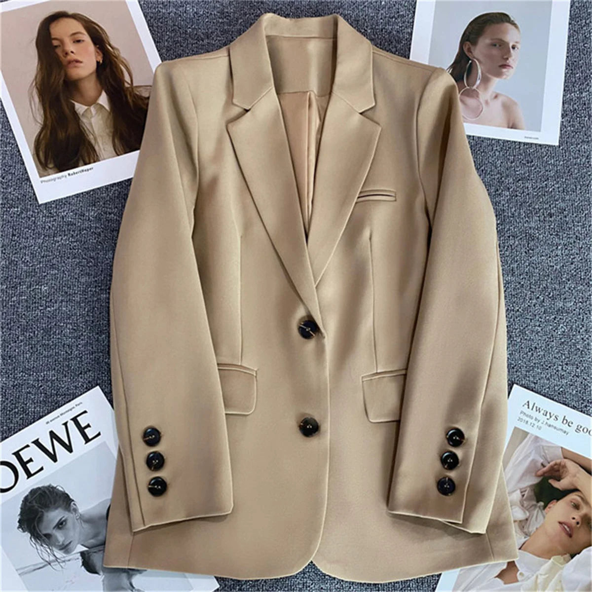 Jaqueta feminina nova na moda coreana