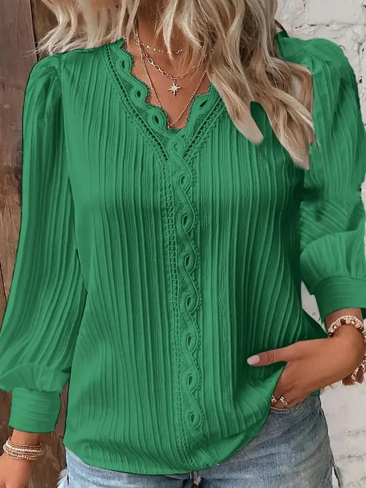 Camisa feminina elegante de verão