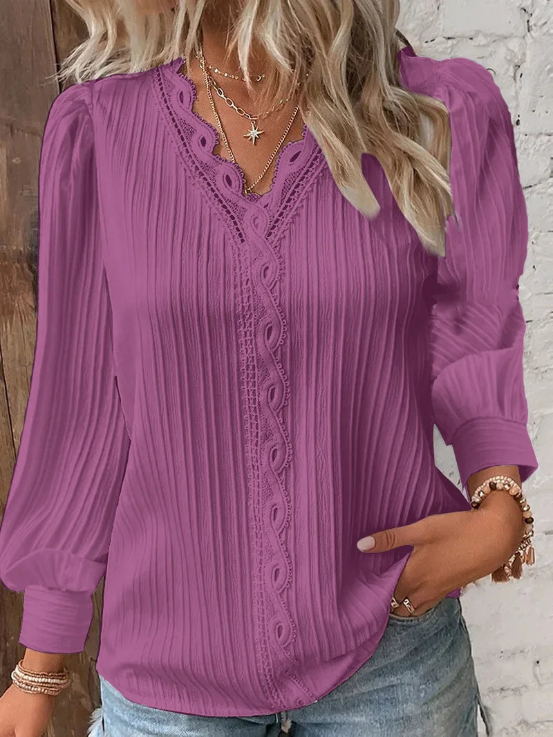 Camisa feminina elegante de verão