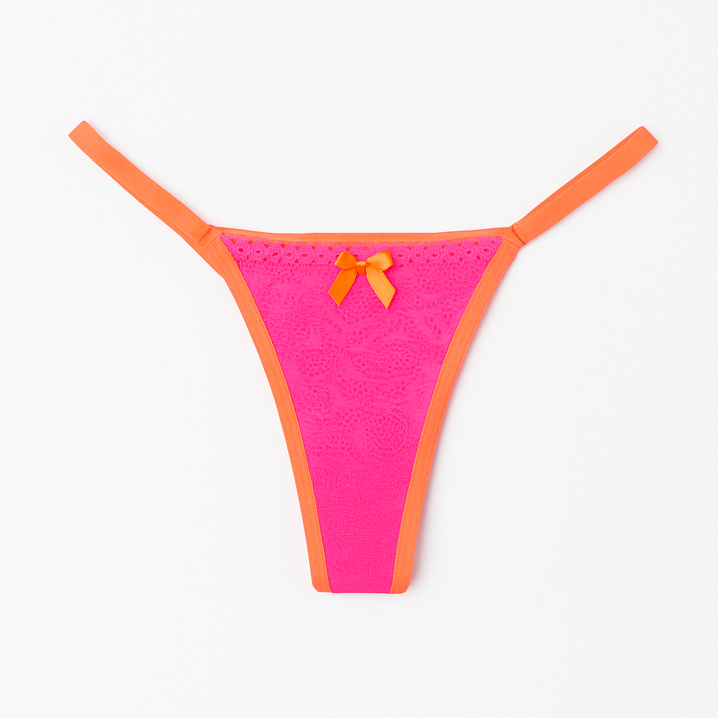 Calcinha Tanga Renda Essence