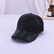 Boné Feminino com Strass
