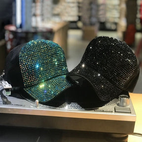 Boné Feminino com Strass