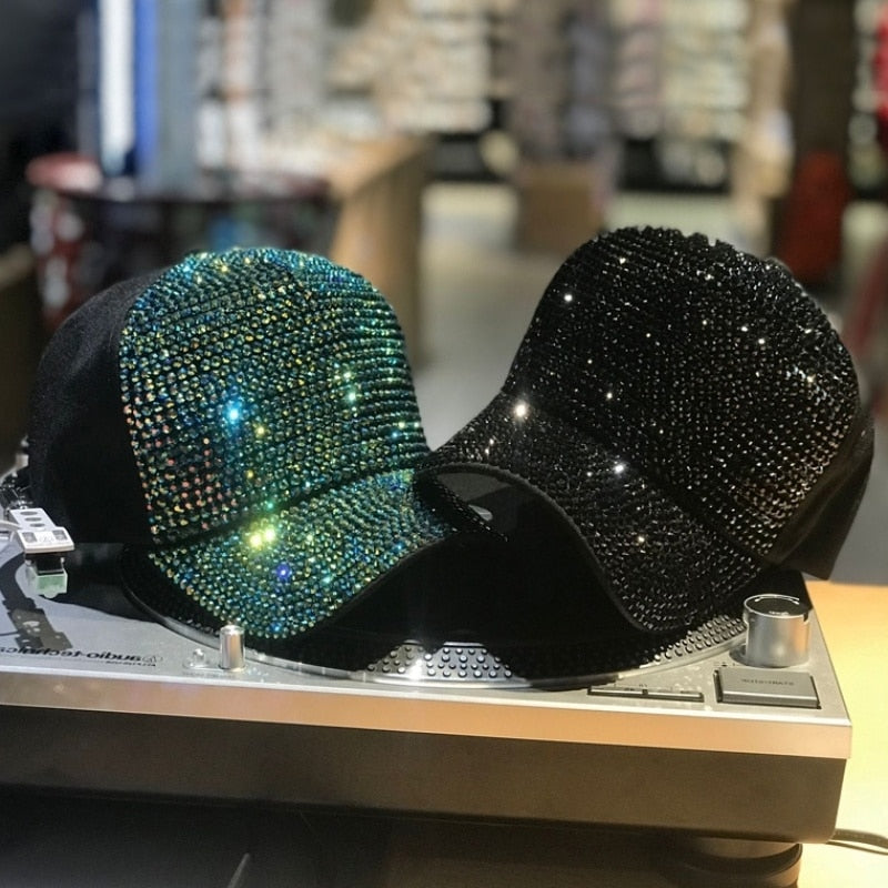 Boné Feminino com Strass