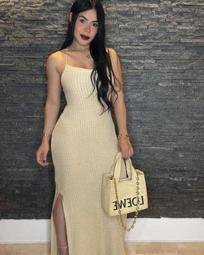 Vestido Fenda Lateral