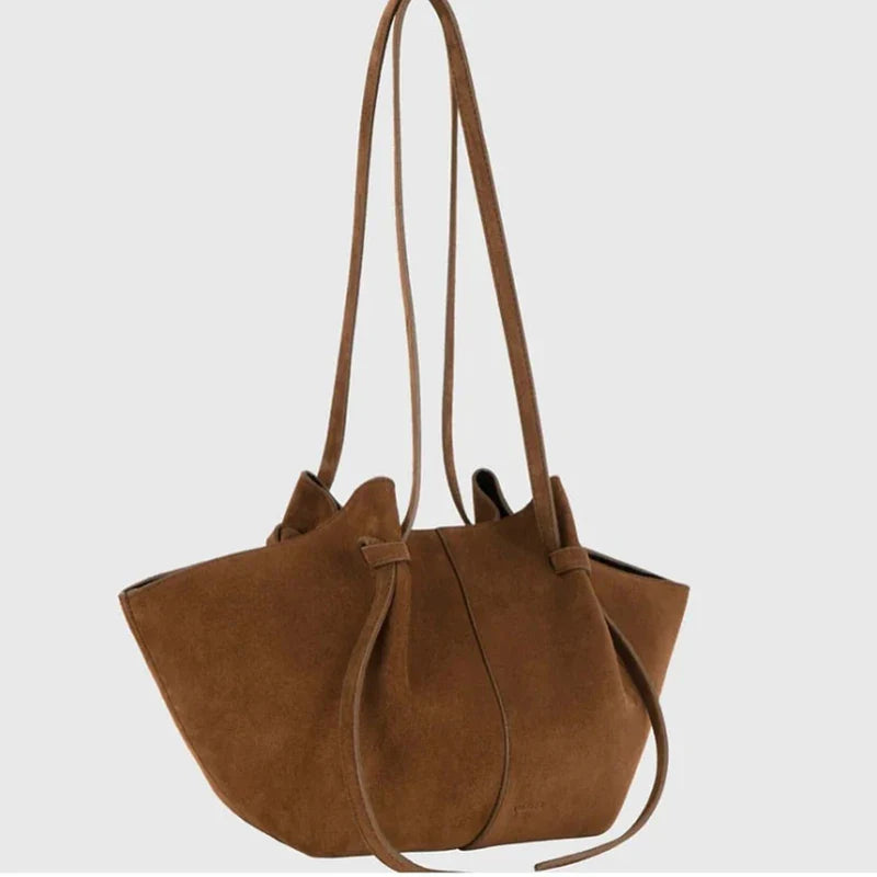 Bolsa Feminina de Couro Camurça Megan