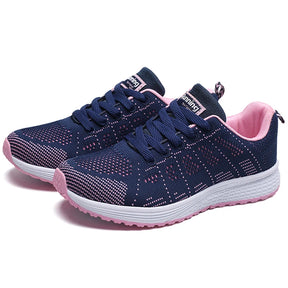 Tênis feminino sapatos mulher casual sapatos esportivos plataforma moda tênis senhoras frete grátis cestas femmes