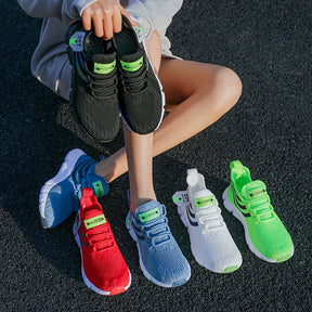 Tênis esportivos casuais femininos