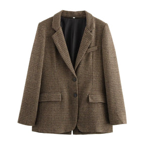 Outono e inverno recém chegados feminino elegante e versátil