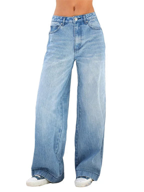 Calça jeans feminina cintura alta