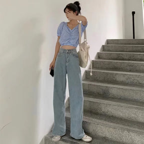 Calça jeans feminina vintage