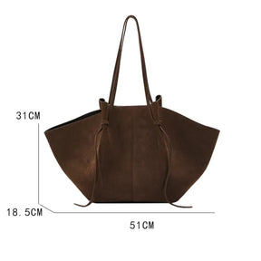 Bolsa Feminina de Couro Camurça Megan